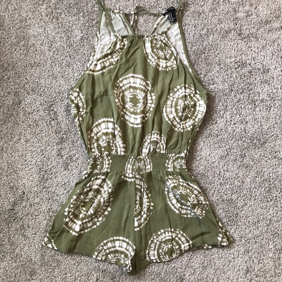 tie dye jumpsuit forever 21